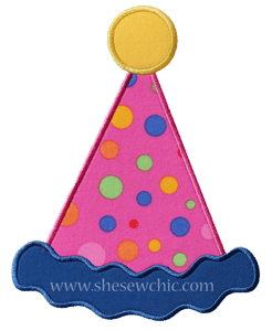 Birthday Hat-Birthday Hat Boy Girl SheSewChic Celebration